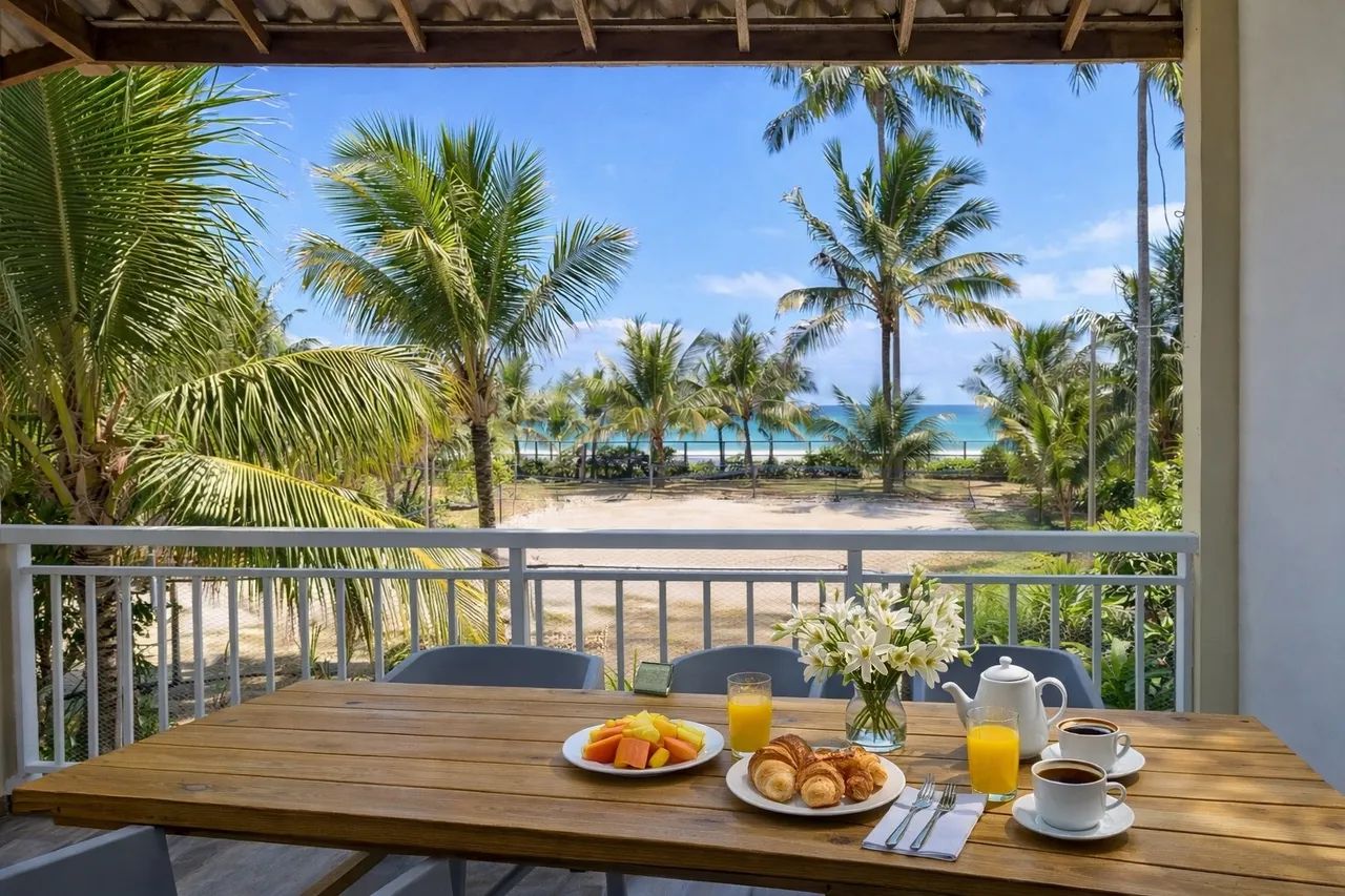 Casa Pé na Areia em Ipioca | 4 Quartos | Vista para o Mar