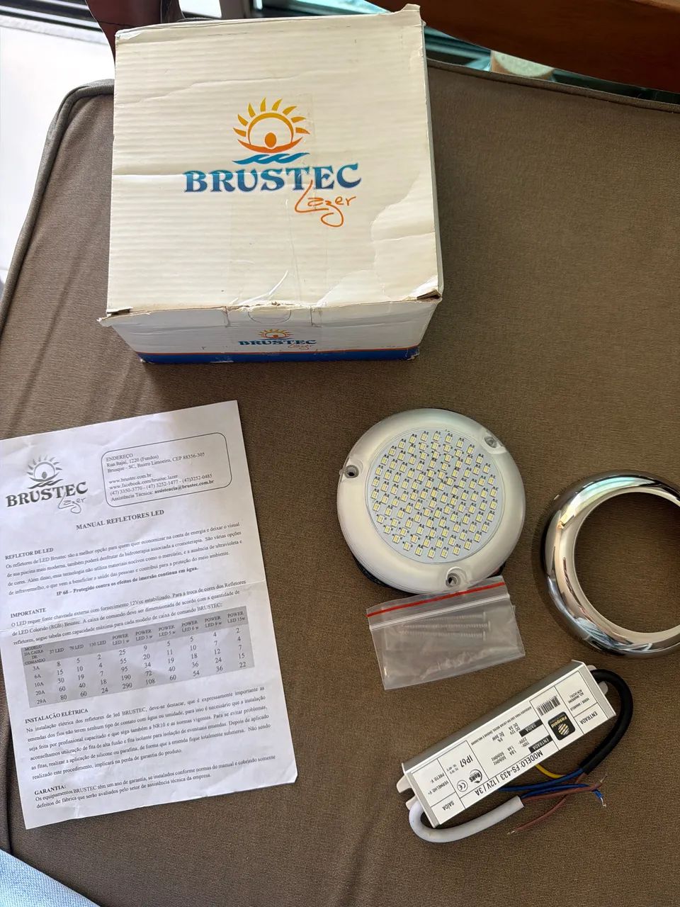 Refletor Brustec 9W - Piscina - Foto 3