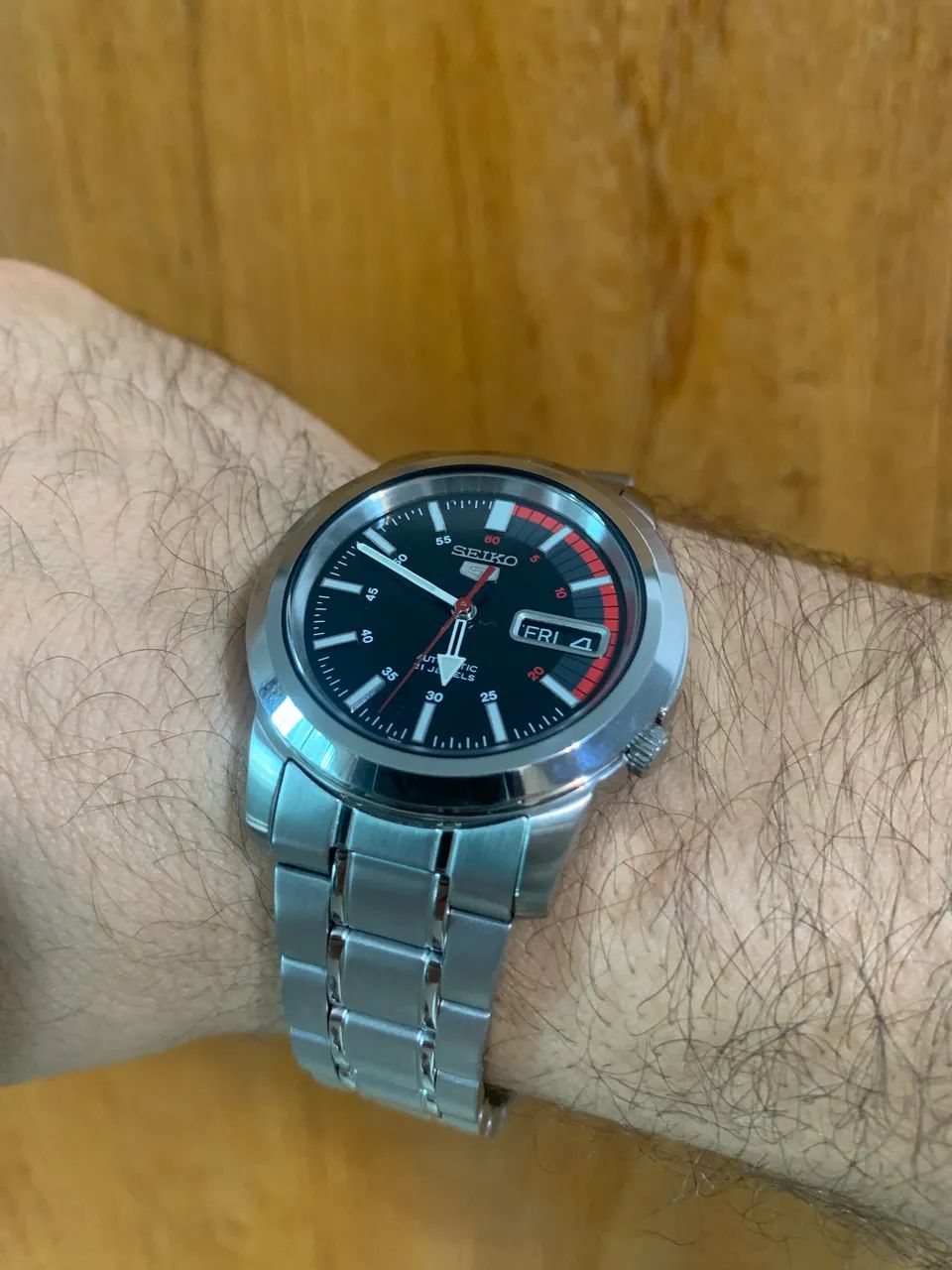 seiko 5 speed racer snk375k1 - Foto 2