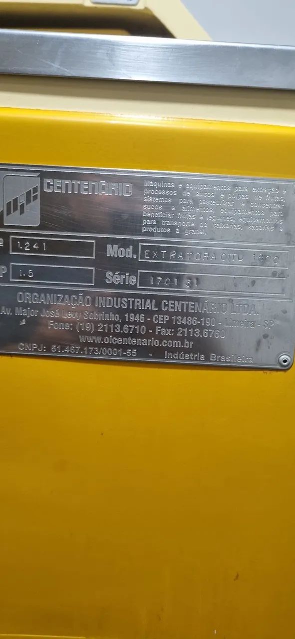 Extratora de suco de laranja  Otto 1800 - Foto 5