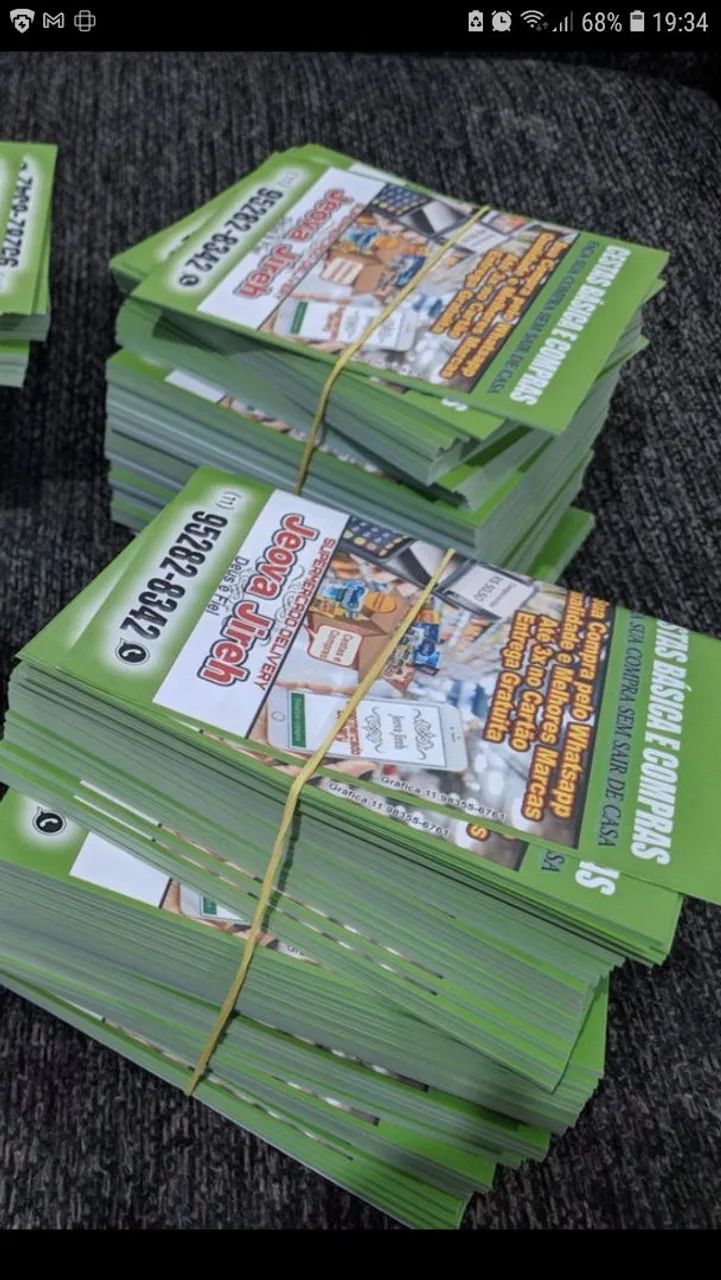 Panfletos Promoção 