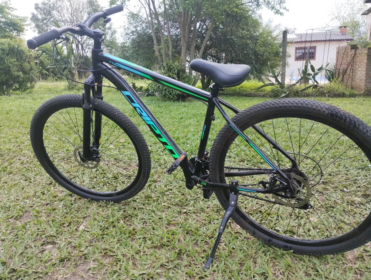 Bicicleta Cripto aro 29 seminova - Foto 2
