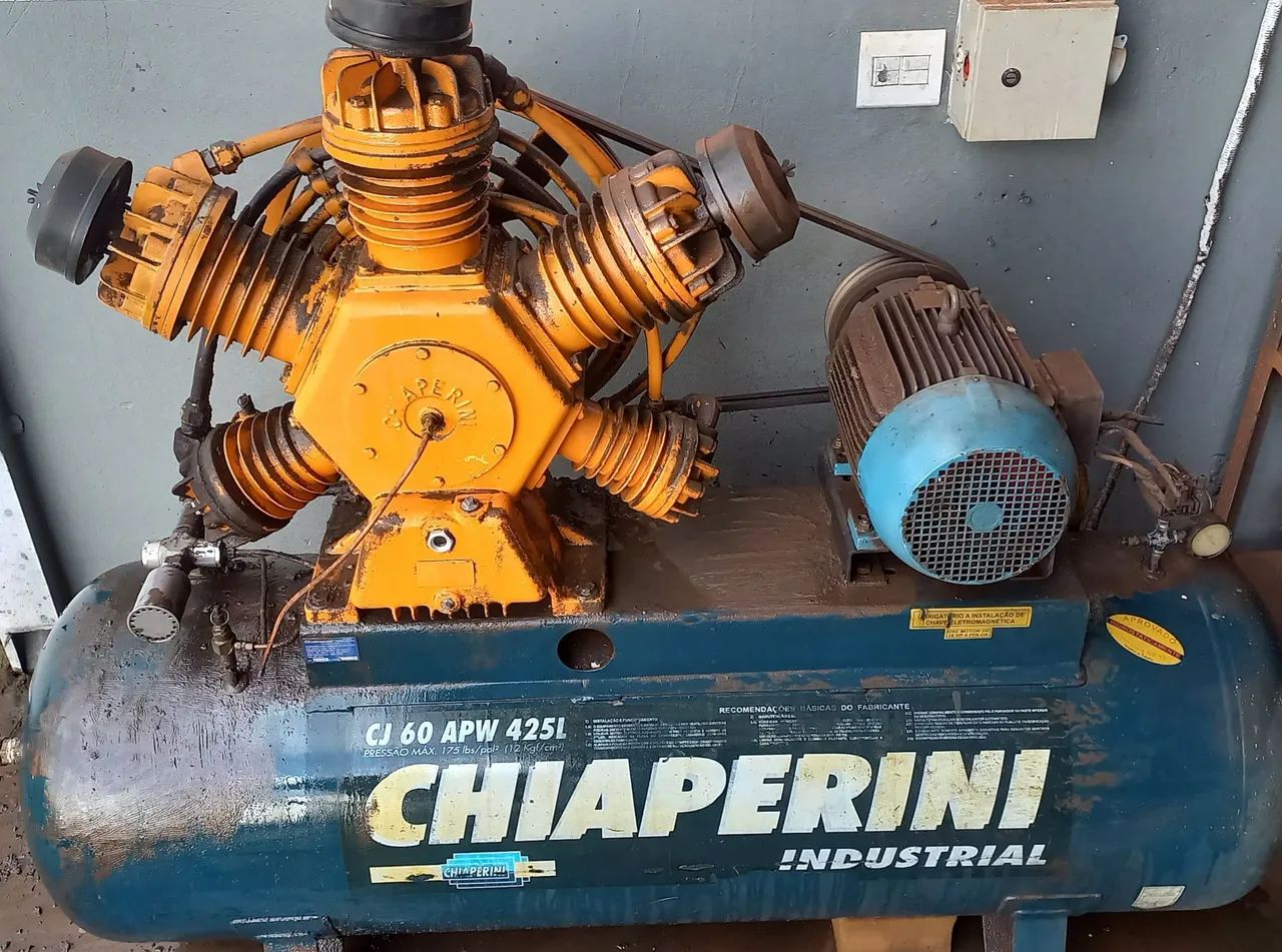Compressor Chiaperini 5 cabeçotes 
