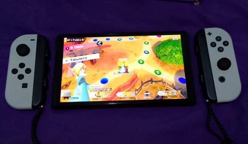 Nintendo switch Oled 64gb Branco  - Foto 2