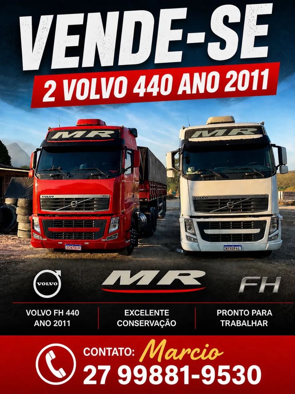 2 VOLVO 440 GLOBETROTTER
