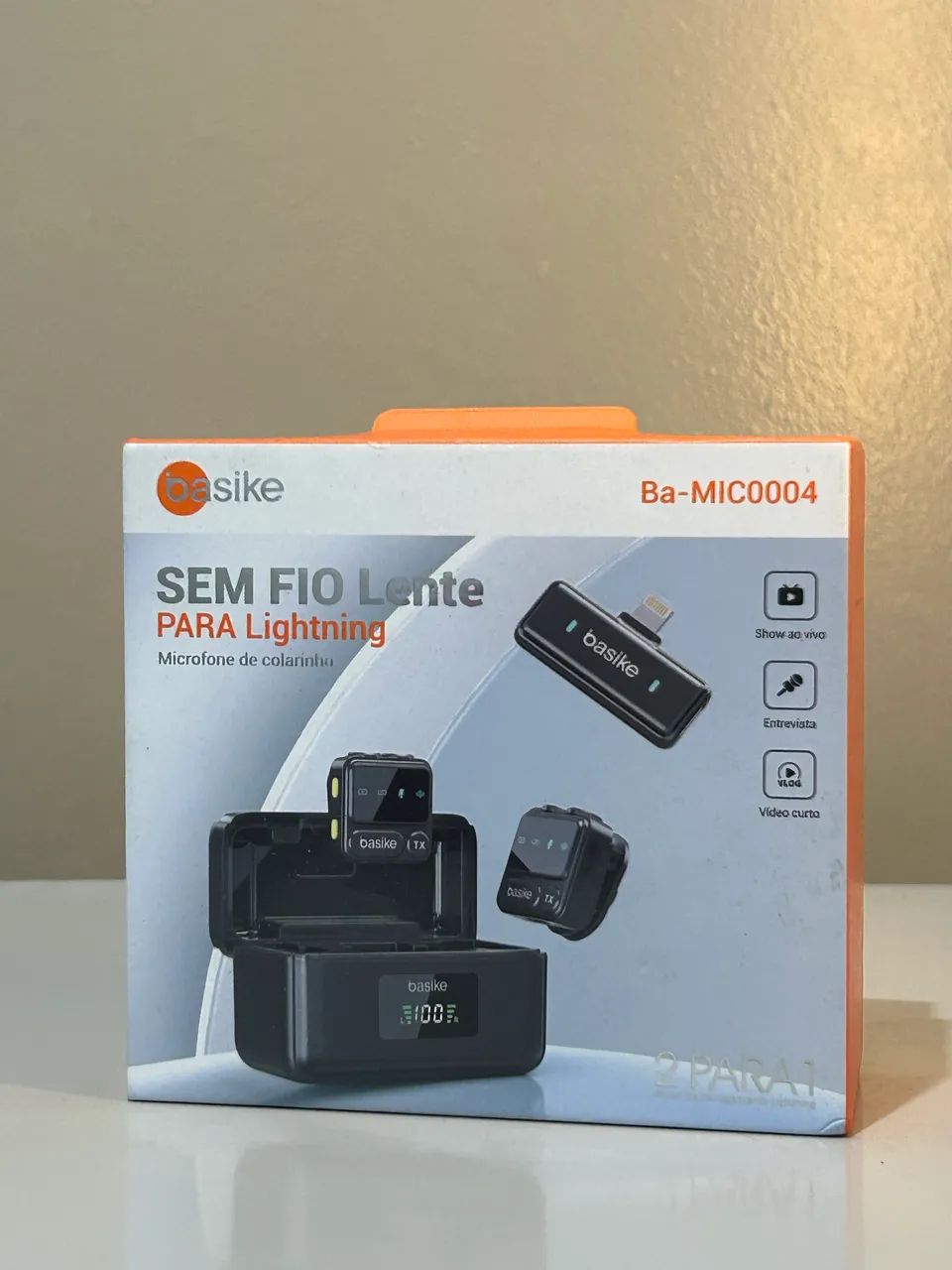 Microfone de lapela  - Foto 2