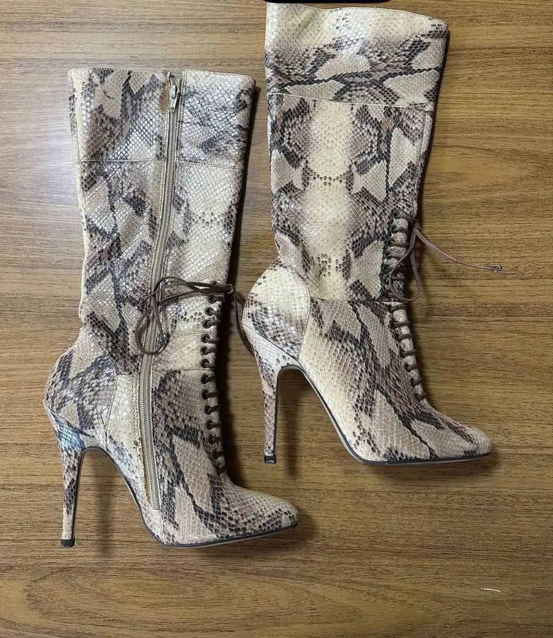 Bota animal print TAM 38