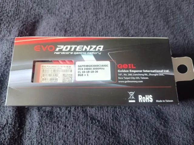 Memória ram DDR4 Geil 16gb = 2x8gb 3000mhz - Foto 4