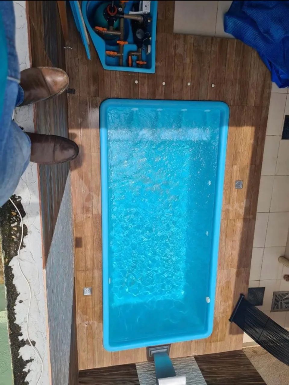 Piscina 5.00x2.50 instalada  - Foto 4