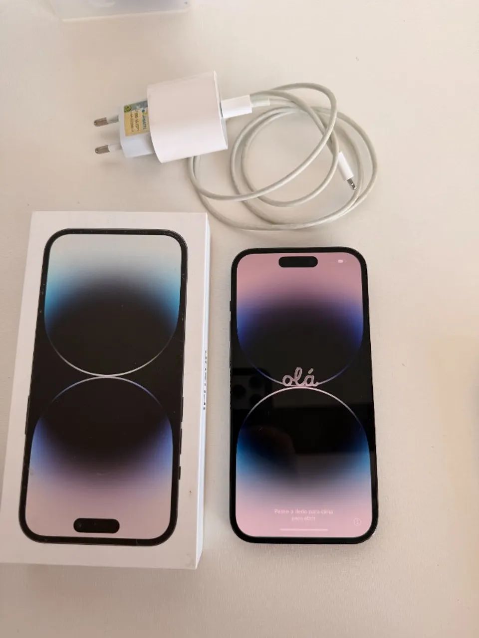 iPhone 14 Pro 256gb Preto Espacial - Celulares e Smartphones