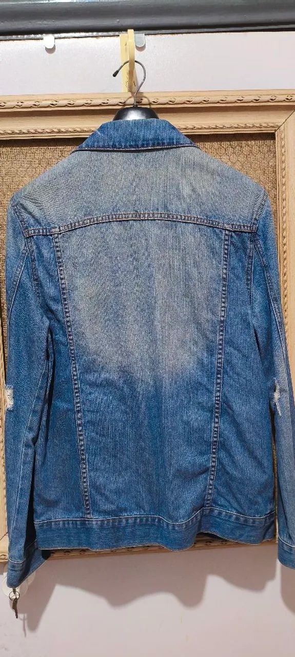Jaqueta jeans clássica, masculina. T.M - Foto 3