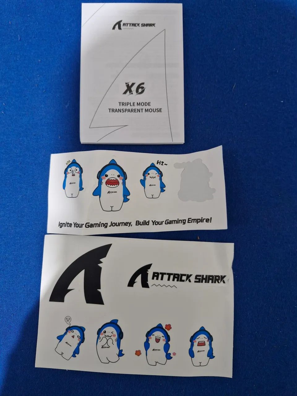 Mouse attack shark X6 sem fio, 2.4G, Bluetooth<br><br>+ Bluetooth - Foto 4