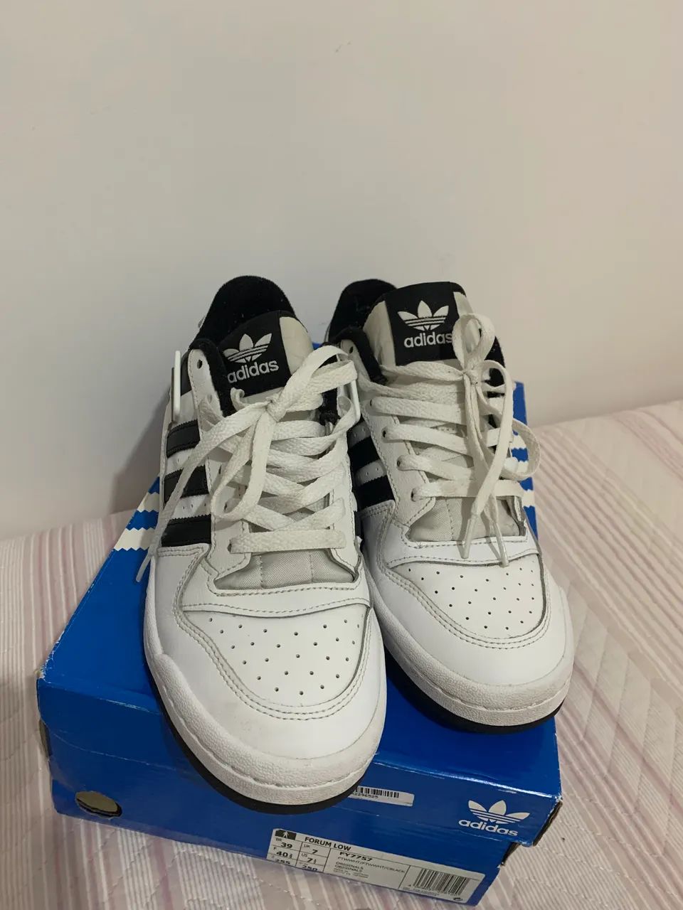 Tênis adidas fórum low tamanho 39 - Foto 6
