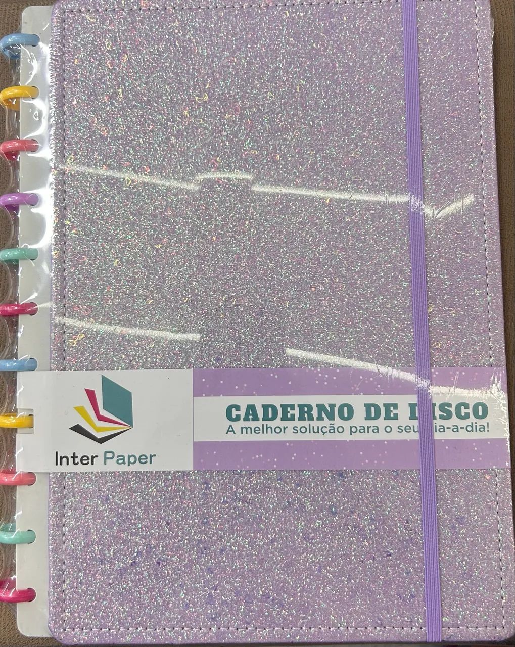 Caderno inteligente Disco Glitter