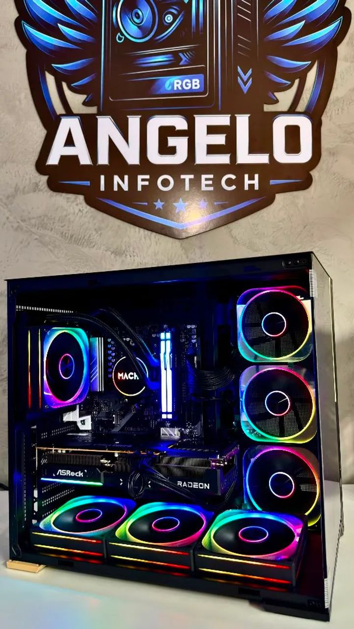 PC Gamer Ryzen 7 7800X3D + RX 9070 + 32GB - Foto 3