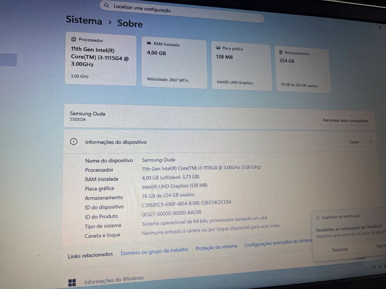 Notebook Samsung E20 - Foto 4