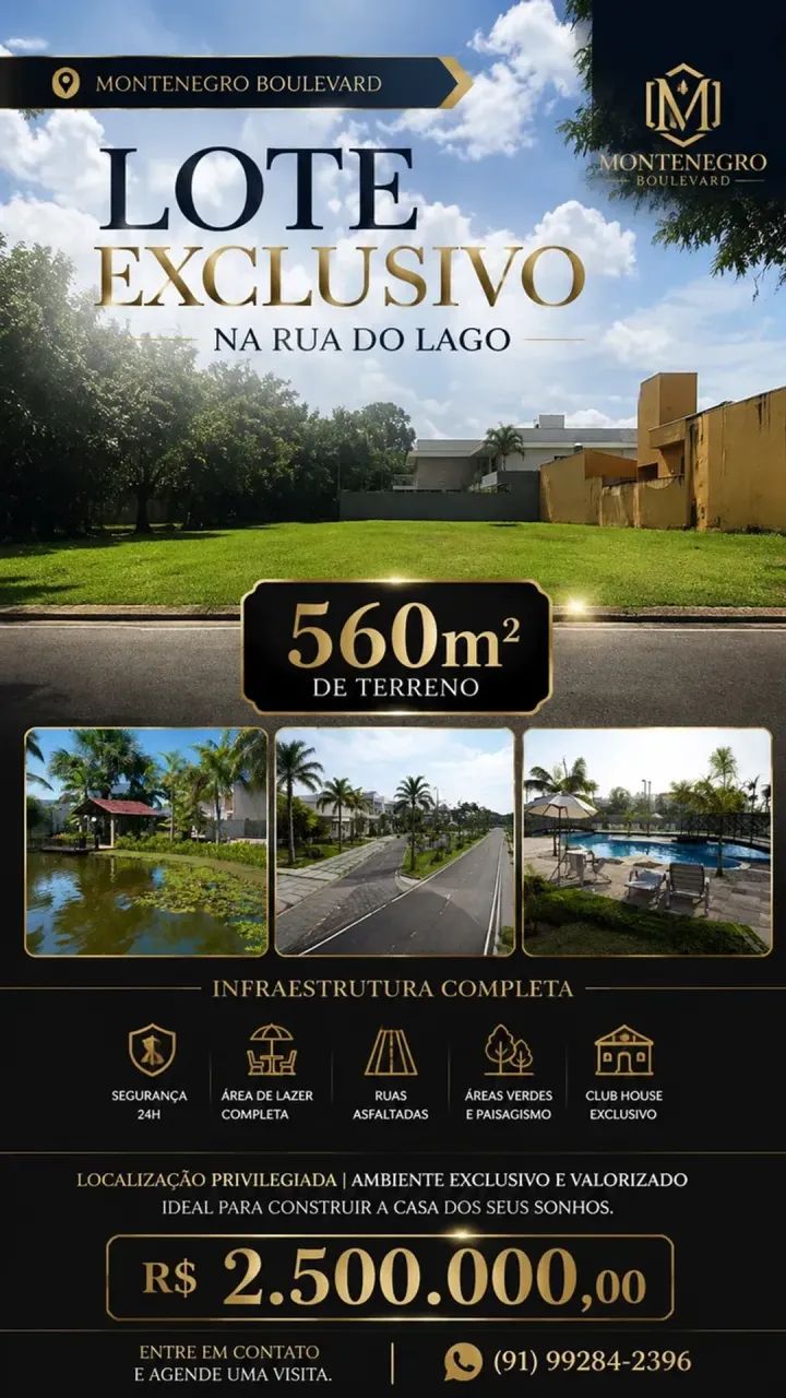 LOTE NO MONTENEGRO BOULEVARD 560m2