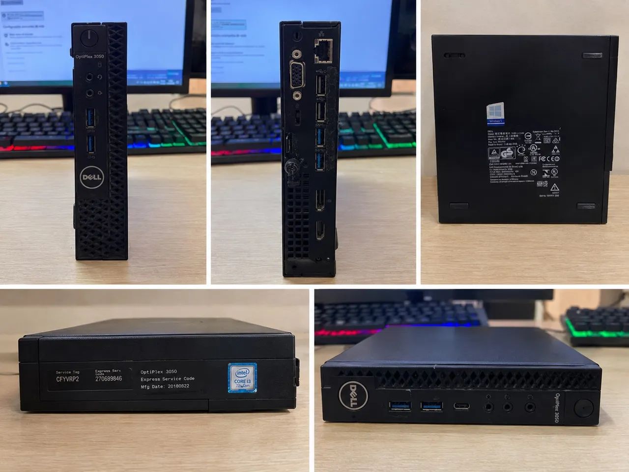 Mini PC Dell OptiPlex 3050 Micro - Intel Core i3 7ª Ger | Super