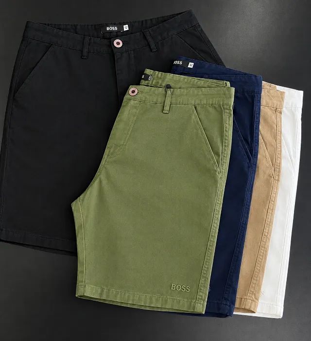 Bermuda de sarja masculina 