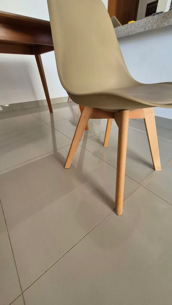 Jogo de cadeiras (4 cadeiras) para mesa de jantar - Foto 3