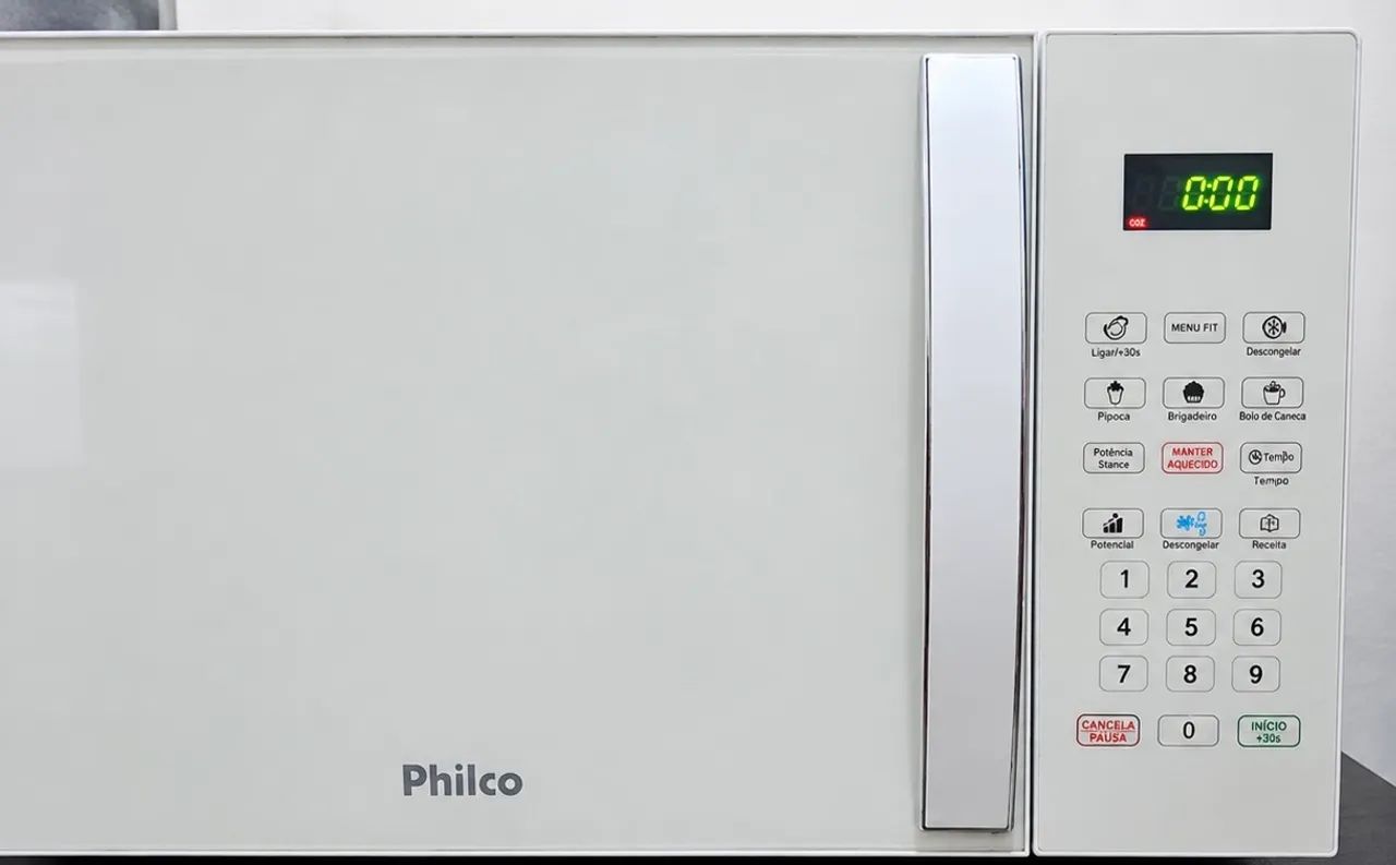 Micro-ondas Philco Branco ? Ótimo Estado - Foto 2