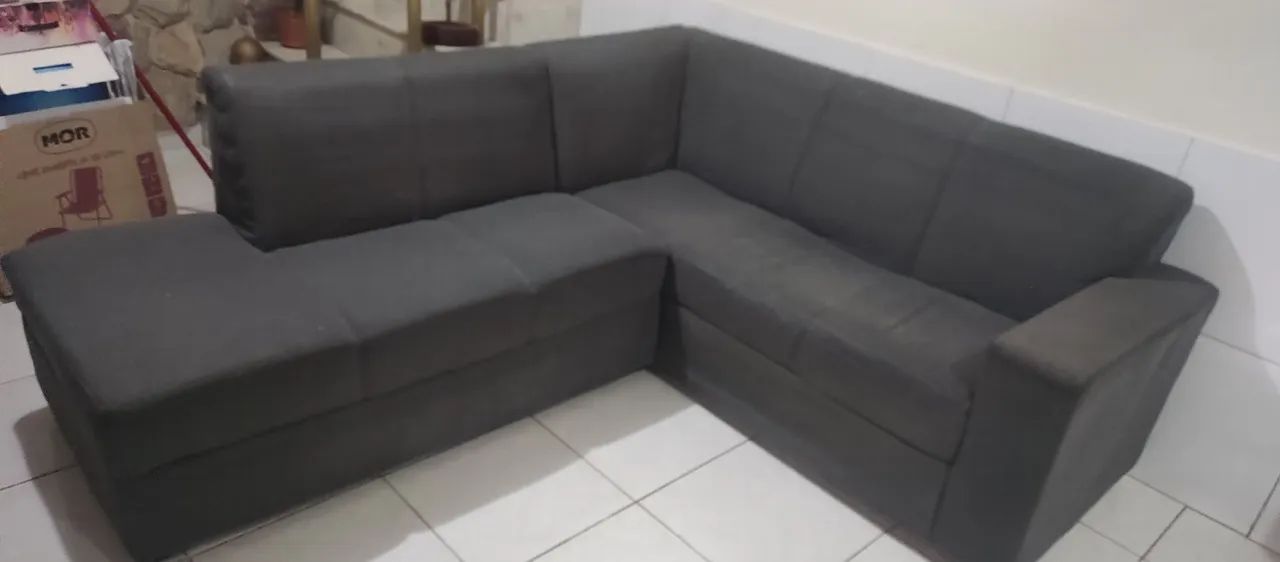 Sofá L 2 e3 lugares 