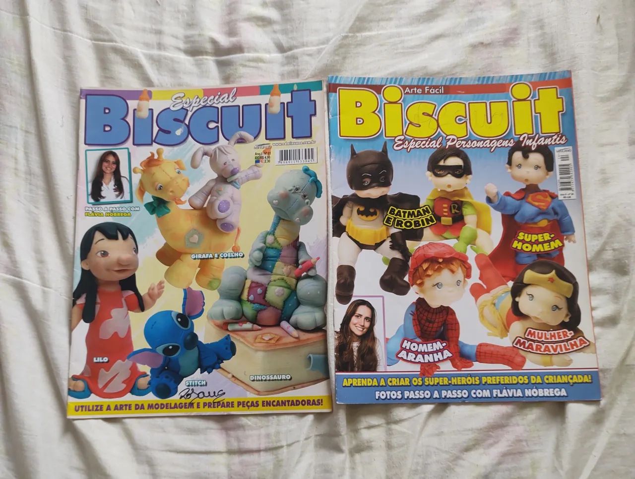 Lote Revistas de Biscuit Manual de modelagem  - Foto 4