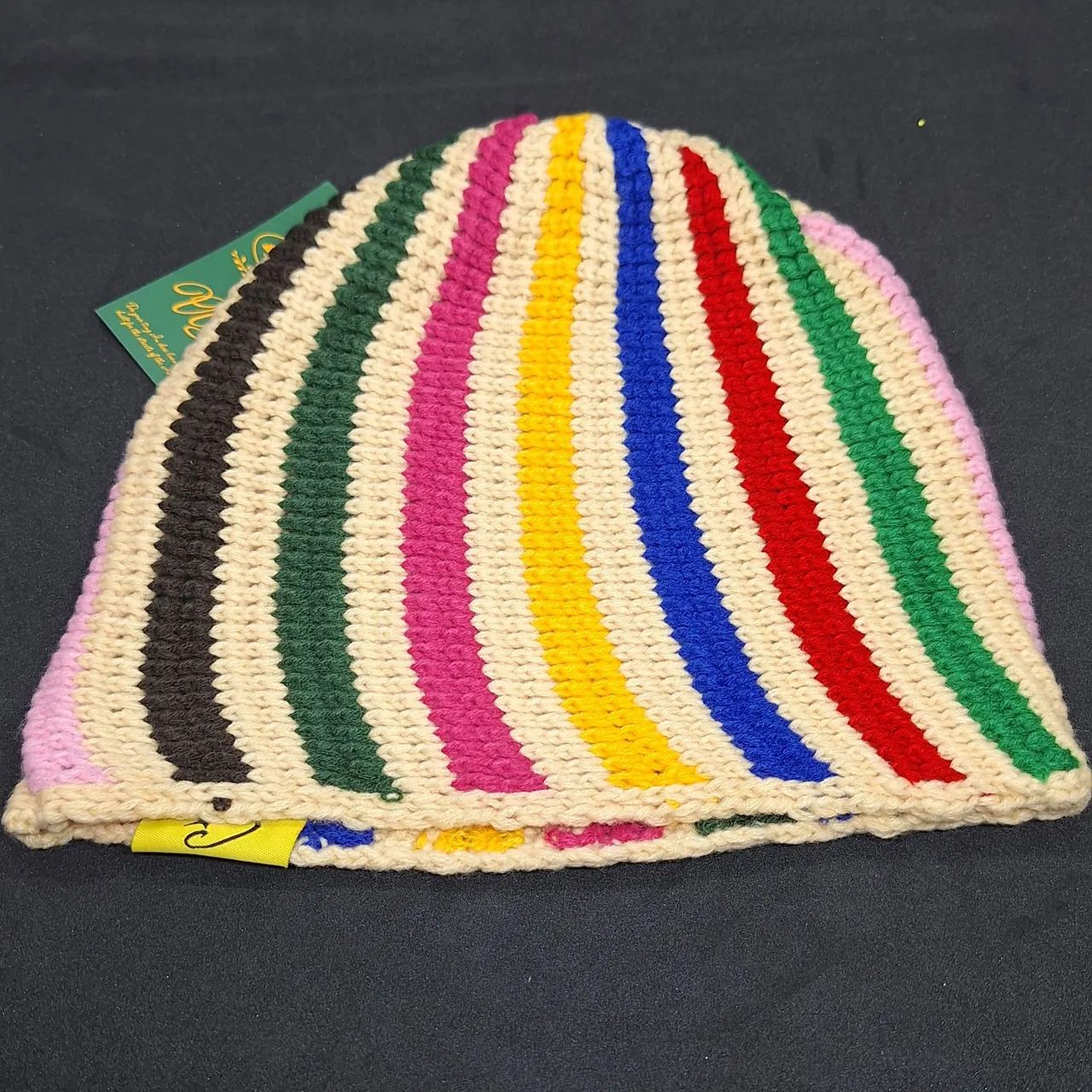 ? Gorro Touca Corteiz Big Crochet Beanie - Multicolor (Raro) - Foto 4
