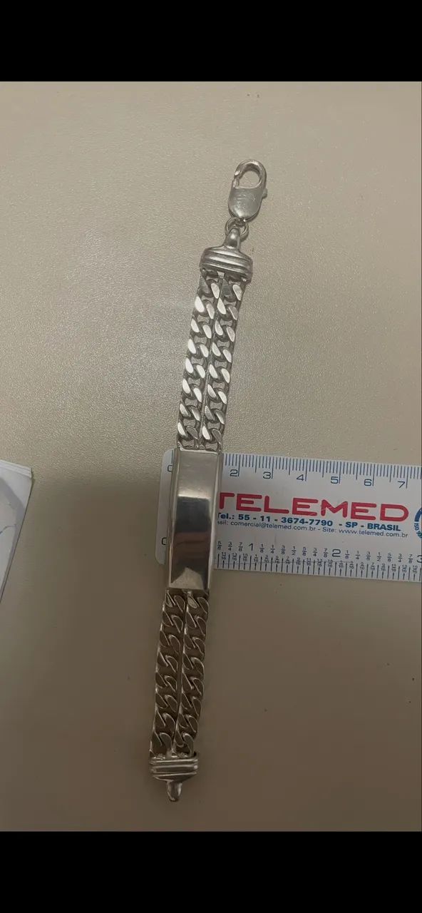 Pulseira em prata 925 - Foto 3