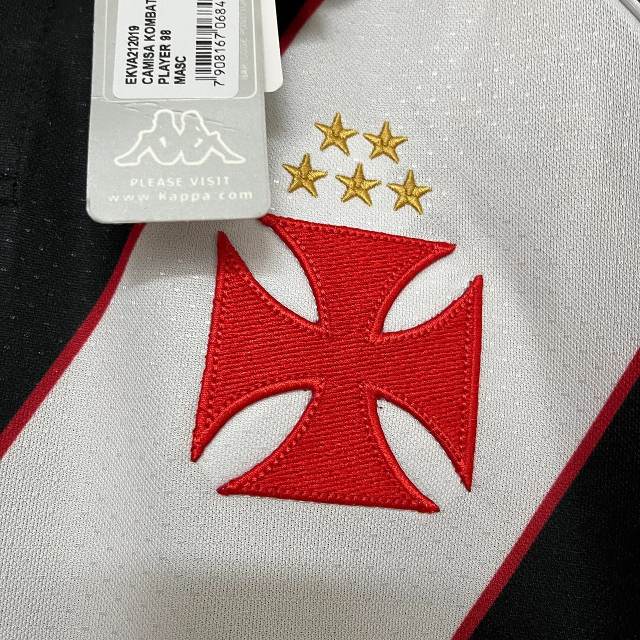 Camisa Vasco Retrô 1998 Masculina  - Foto 3