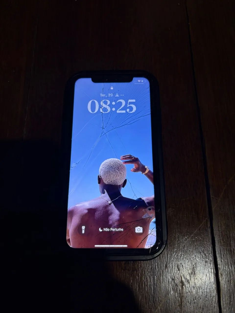 iphone xr (tela rachada)  - Foto 4