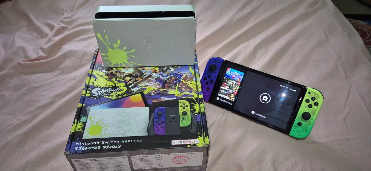 Nintendo Switch OLED Splatoon 3 edition - Bloqueado - Foto 2