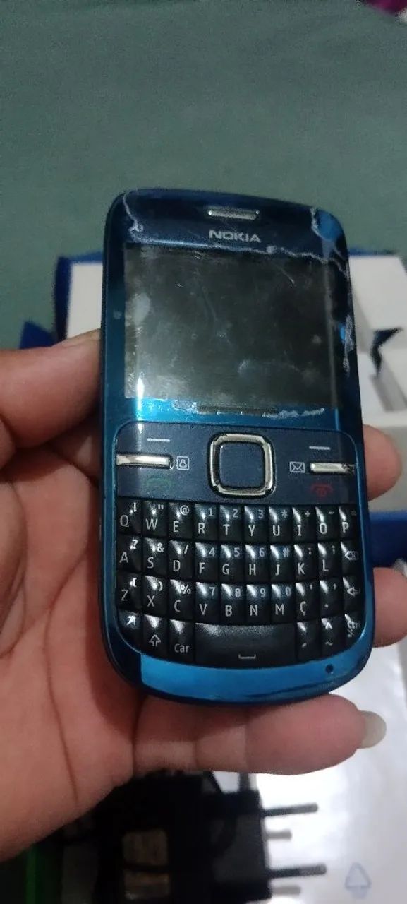 Nokia C3 ano 2012 na caixa usado, mas todo bom - Foto 3