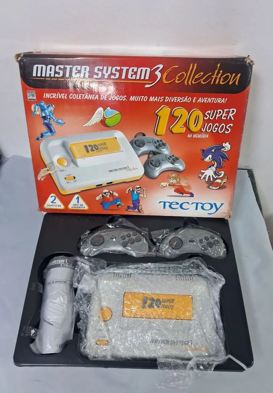 Master system compact 120 na caixa único dono - Foto 2