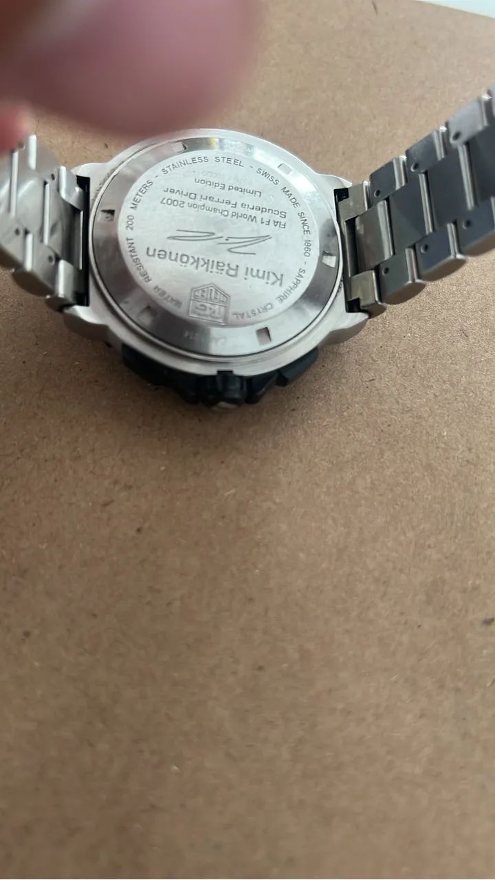 Tag Heuer fórmula 1 Kimi Raikkonen - Foto 5
