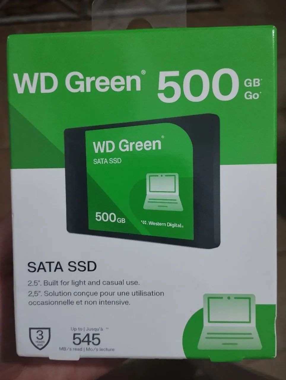 SSD WD Green 500gb - Foto 3