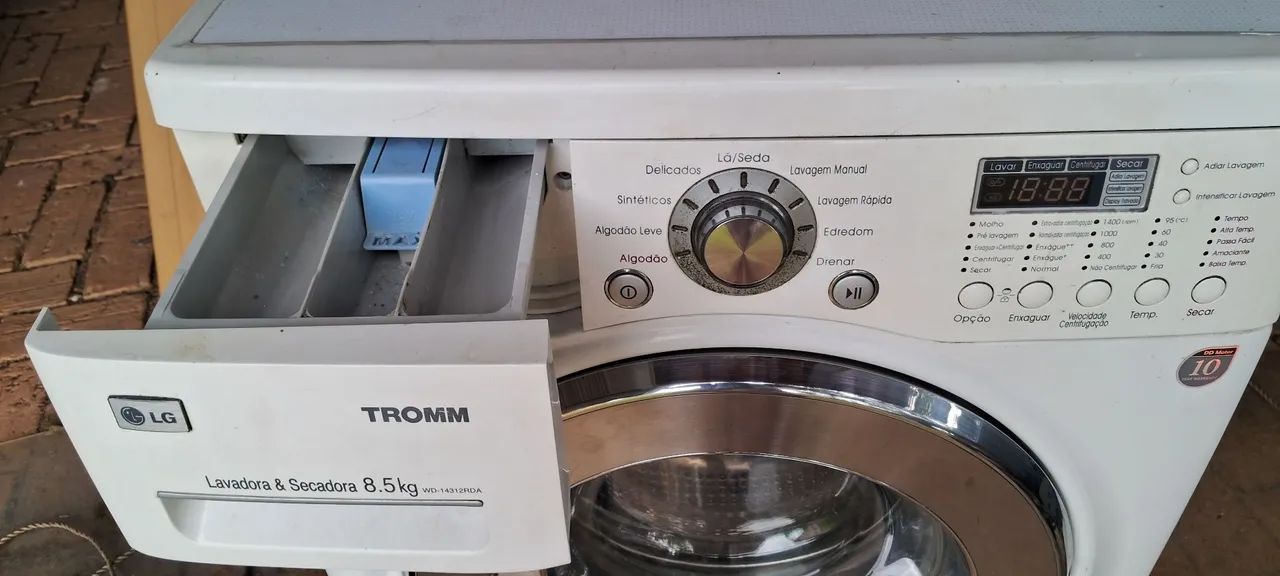 Lava e Seca LG 8,5 kg TROMM - Foto 3