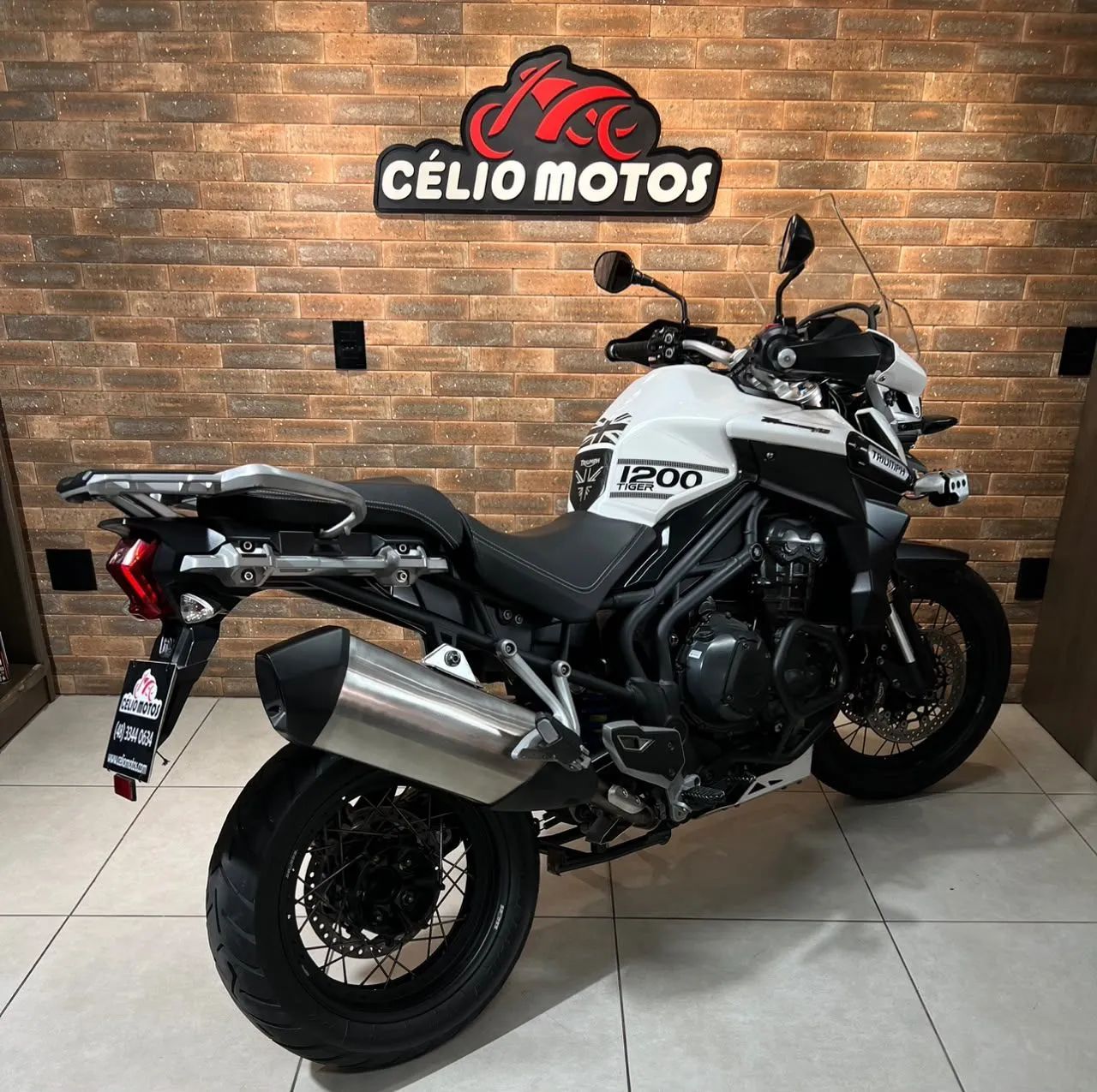 TIGER 1200 EXPLOR XC BRANCA 2014/2014 - Foto 3