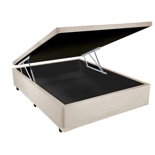 Cama box casal + base baú - Foto 2