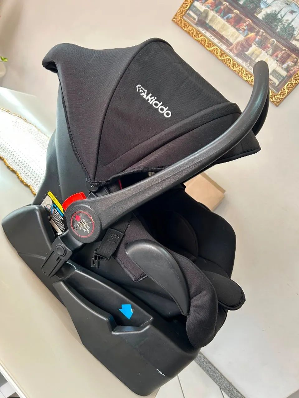 Bebê conforto kiddo com isofix - Foto 4