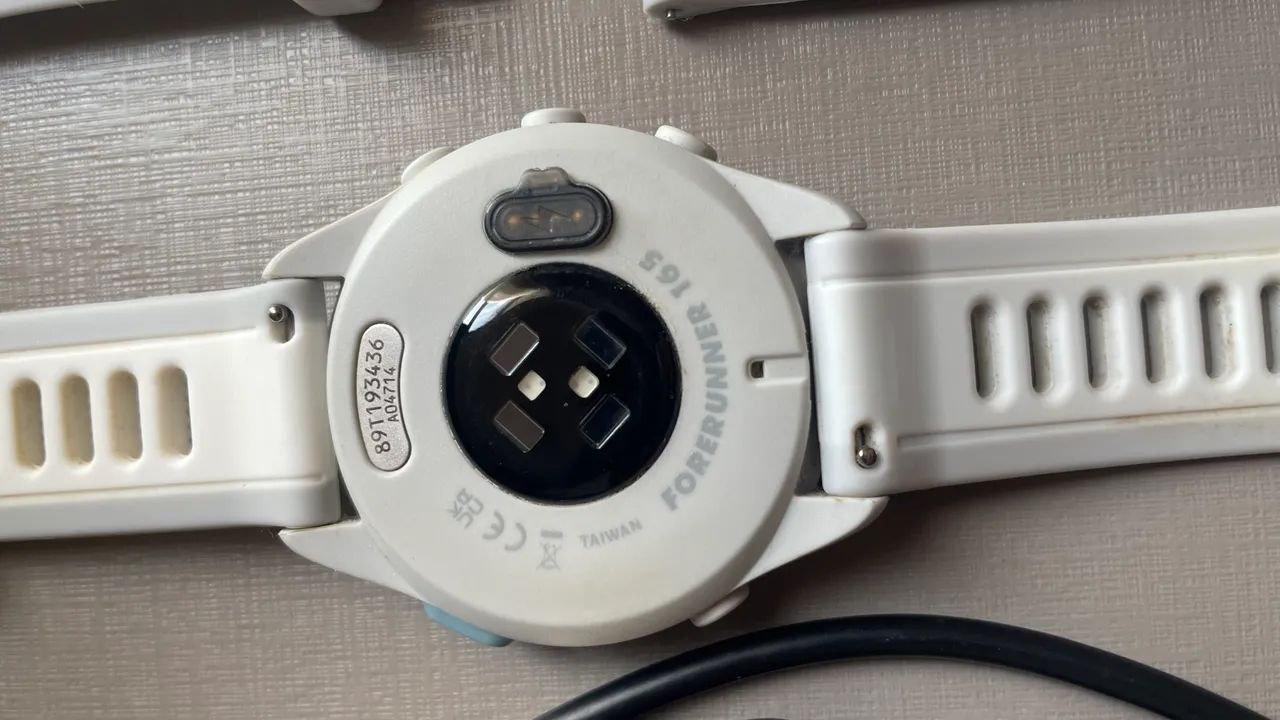Garmin forerunner 165 branco  - Foto 2