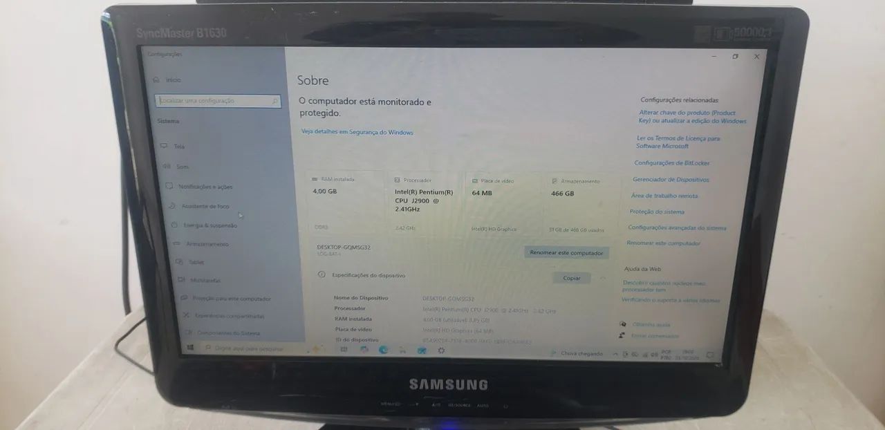 Vendo computador completo funcionando perfeitamente.  - Foto 5