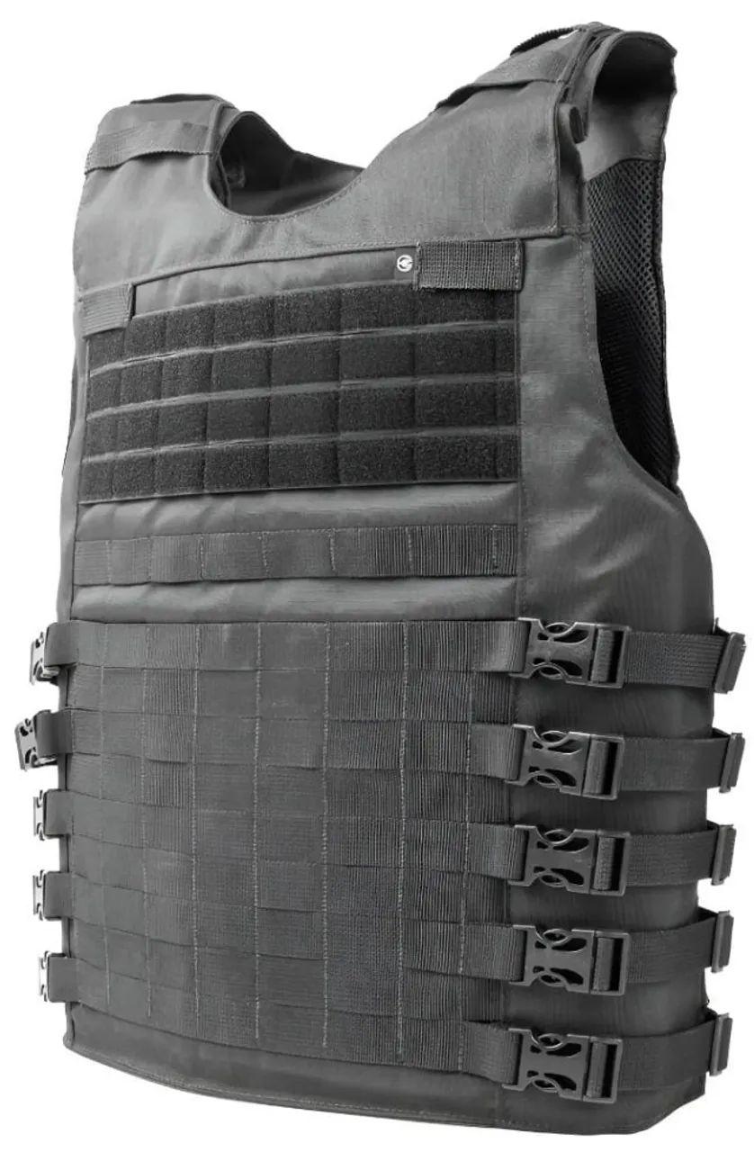 Colete Modular Preto Operacional 
