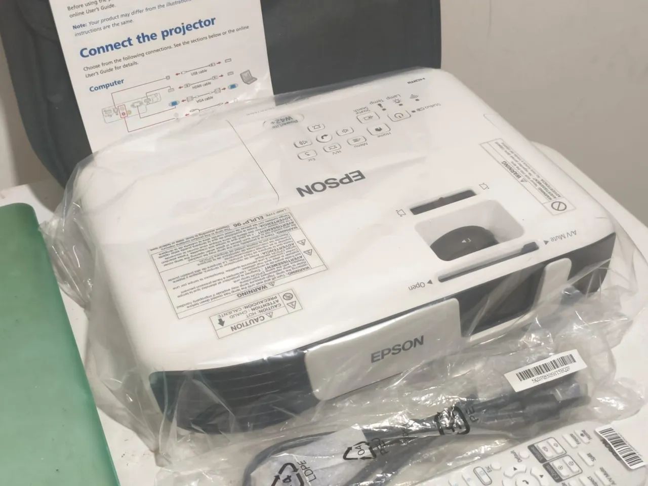 Projetor Epson w42 3600 lumens