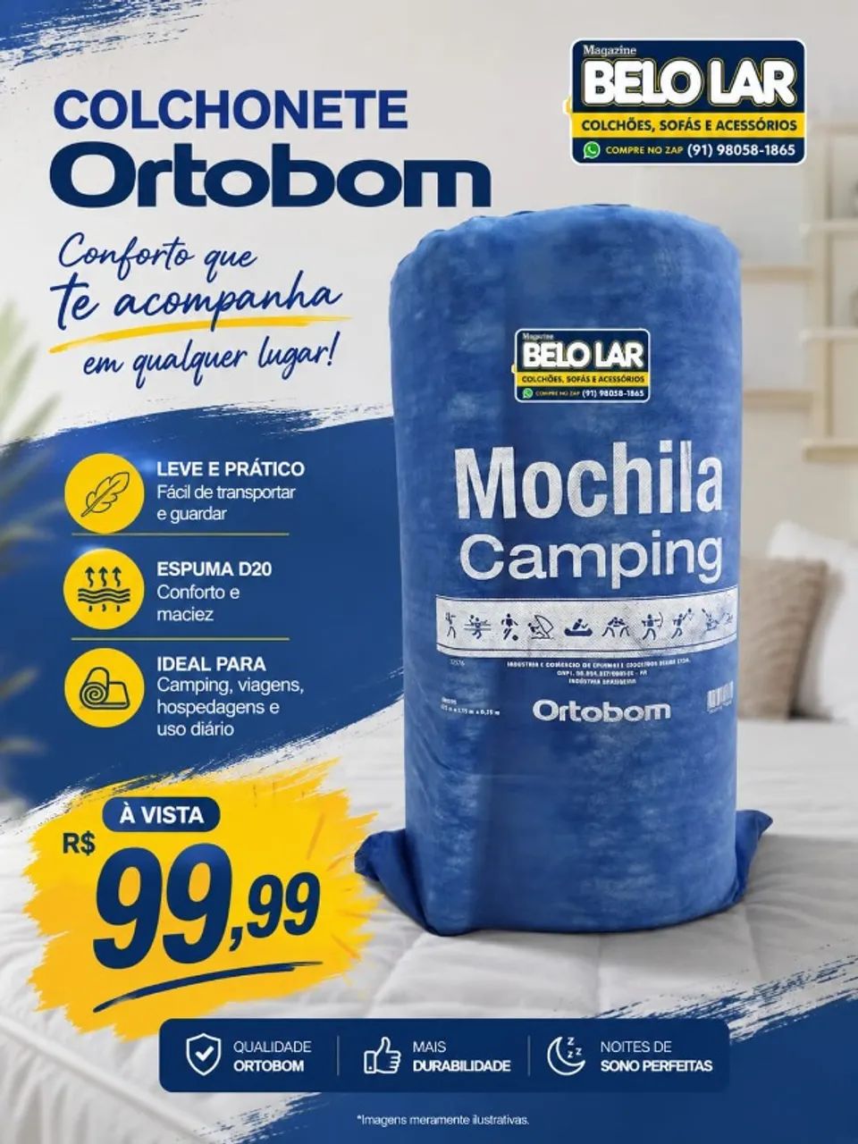 Colchonete Ortobom