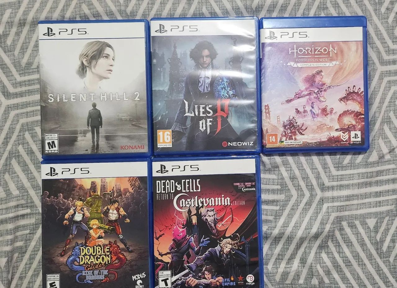 JOGOS PS5 LEIA O ANÚNCIO