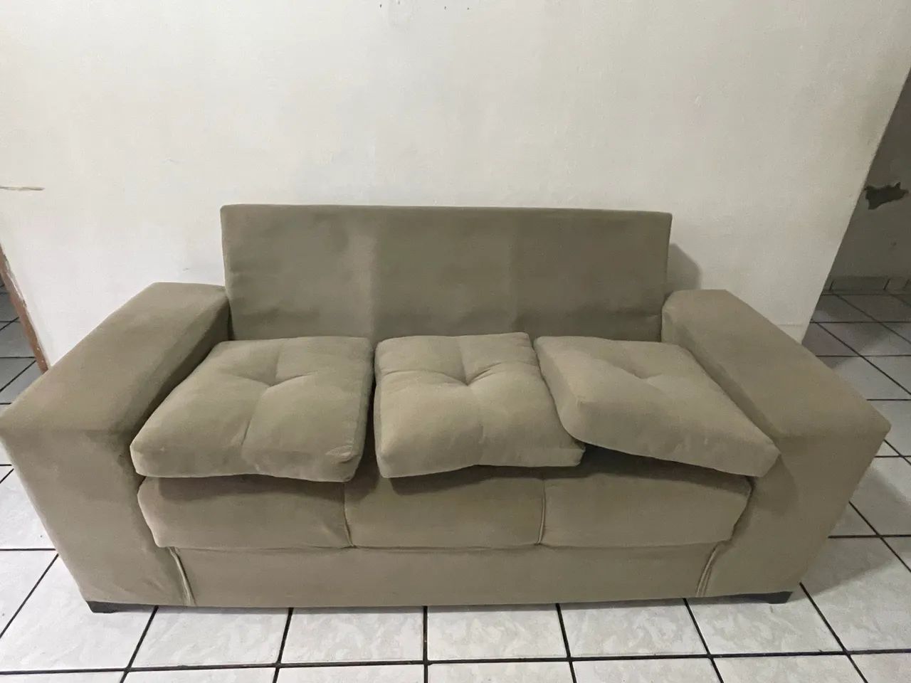 Sofá 3 lugares! Excelente conservação  - Foto 3