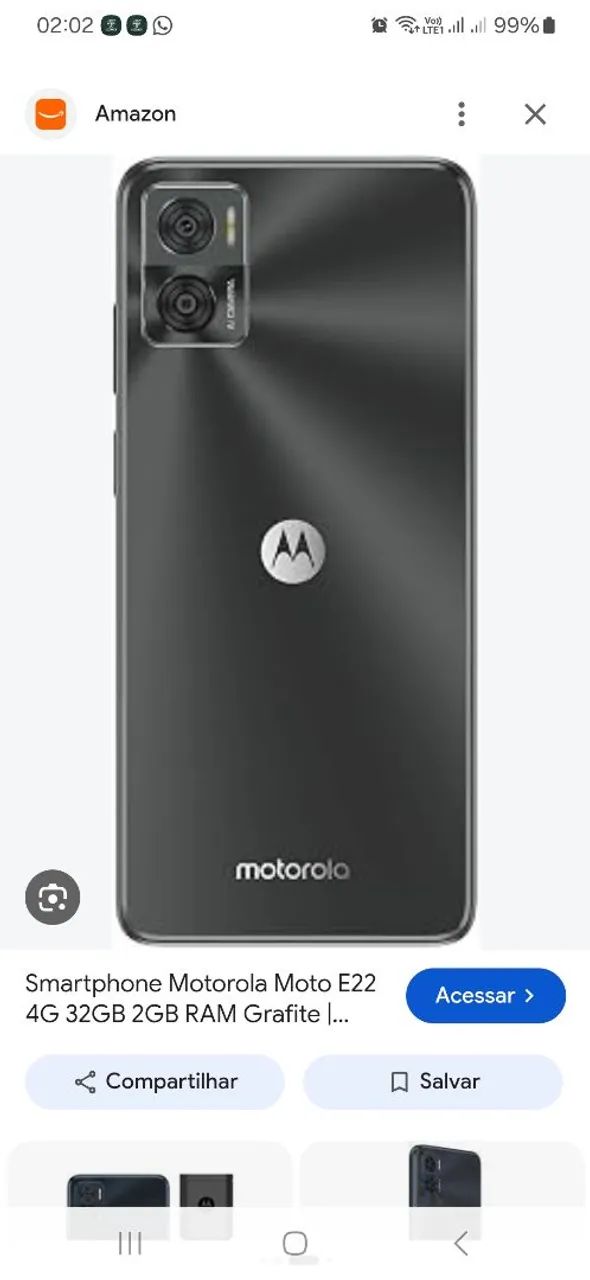 Vendo Motorola E22 com defeito  - Foto 2