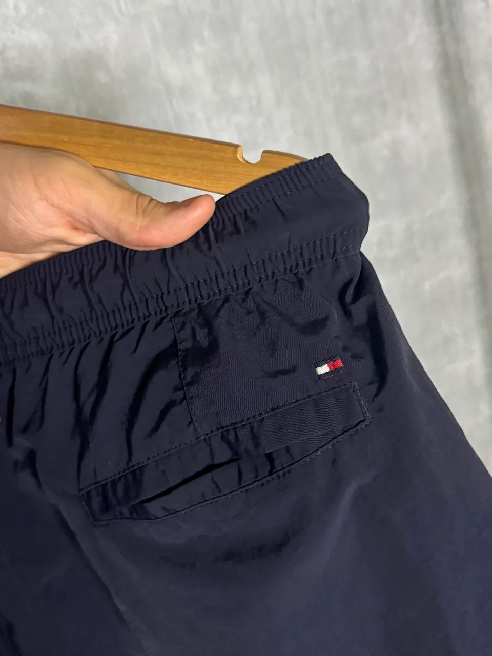 bermuda tommy hilfiger azul marinho  - Foto 2