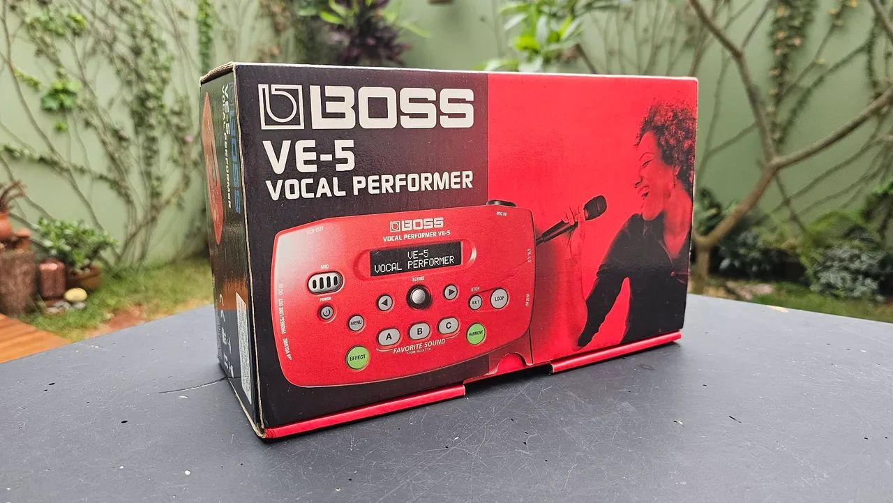 Boss VE-5 Vocal Performer em estado excepcional de conservação